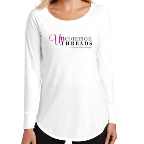 Women's Long Sleeve Tunic Tee (Light Colors) Thumbnail