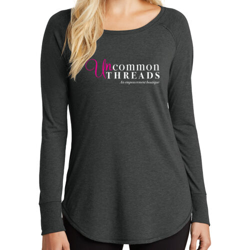 Women's Long Sleeve Tunic Tee (Dark Colors) Thumbnail